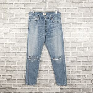 CITIZENS of HUMANITY Premium Vintage sz 29 Liya High Rise Classic Fit Crop Jeans